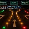 智慧路标场景夜间1600-900 数字化道路标线