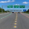 智慧路标场景白天1600-900 数字化道路标线